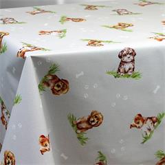 TOILE CIREE EN 140CM CHIEN
