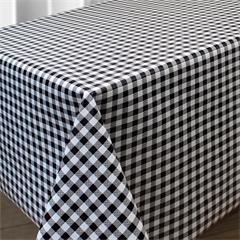TOILE CIREE EN 140CM BELLISSIMA VICHY NOIR