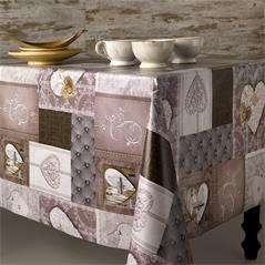 TOILE CIREE EN 140CM COEUR RUBAN 8032855060658