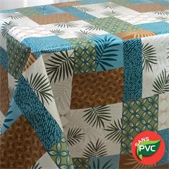 TOILE CIREE ECO-RESPONSABLE SANS PVC EN 137CM