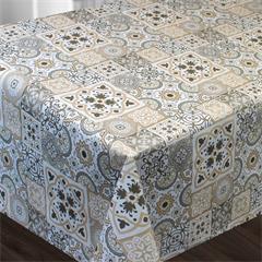 TOILE CIREE EN 140CM MAYOLIQUE BEIGE