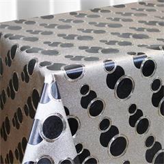 TOILE CIREE LOFT EN 137CM SURFACE MULTI-EMBOSSEE NOIR