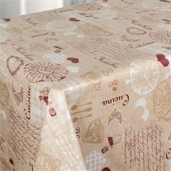 TOILE CIREE EN 140CM POULE ROUGE 8032855087877