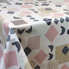 TOILE CIREE EN 140CM POULETTE