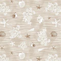 TOILE CIREE EN 140CM COQUILLAGE BEIGE - NEW 2025