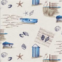 TOILE CIREE EN 140CM CABANE