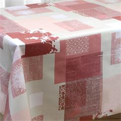 TOILE CIREE EN 140CM OMBELIFERE ROSEE