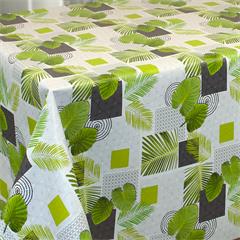 TOILE CIREE EN 140CM FEUILLAGE VERT 8032855003822 -NF