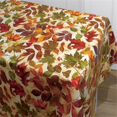 *TOILE CIREE FIBRANNE EN 140CM FEUILLAGE