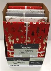 NAPPE ETINCELLANTE RECTANGLE 140X240CM 100%PES X20U