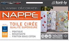 NAPPE RECTANGLE 140X220CM BIAIS EUROPEENNE