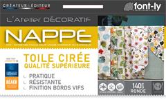 NAPPE RONDE 140CM VIF EUROPEENNE