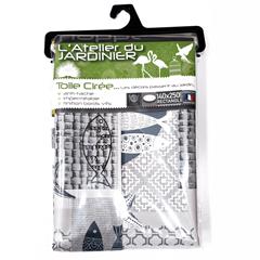 NAPPE RECT MARIN 140X250CM BORD VIF