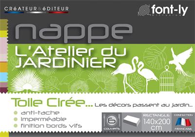 NAPPE JARDIN RECT 140X200CM BORD VIF 3469170215213