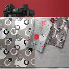 CARTON DE 5 NAPPES LOFT MULTI-EMBOSSEE BORD VIF ENCART CARTON