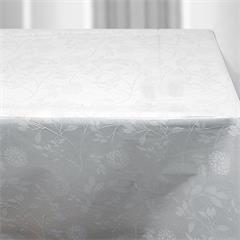 CRISTAL IMPRIME EN 140CM ARABESQUE BLANCHE