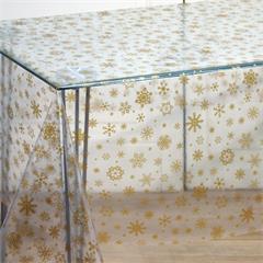 HD-CRISTAL IMPRIME NOEL EN 140CM