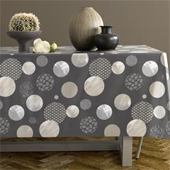 PROTEGE TABLE IMPRIME EN 140CM GALACTIC ARGENT NEW 8032855088317