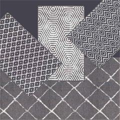 TAPIS TAPIRO 50X80CM N°37 NOIR  8011865072202