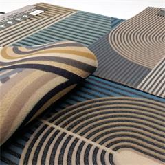 TAPIS WELCOME ARTY GEO IMPRIME 40X60CM