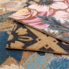 TAPIS WELCOME STYLE FLORAL IMPRIME 50X80CM