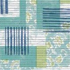 AQUA MAT 65CM PATCHWORK BLEU VERT