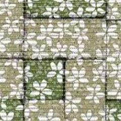 AQUA MAT 65CM FLEURIE VERT