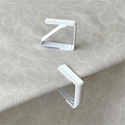 PINCE NAPPE FER BLANC X4